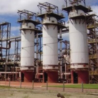 Torres de digestão de bauxita