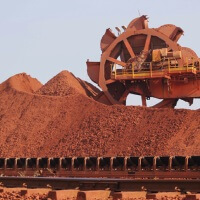 Extração da bauxita