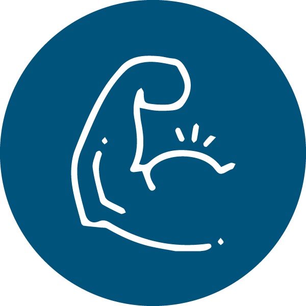 Muque ilustrando elevada dureza e resistência